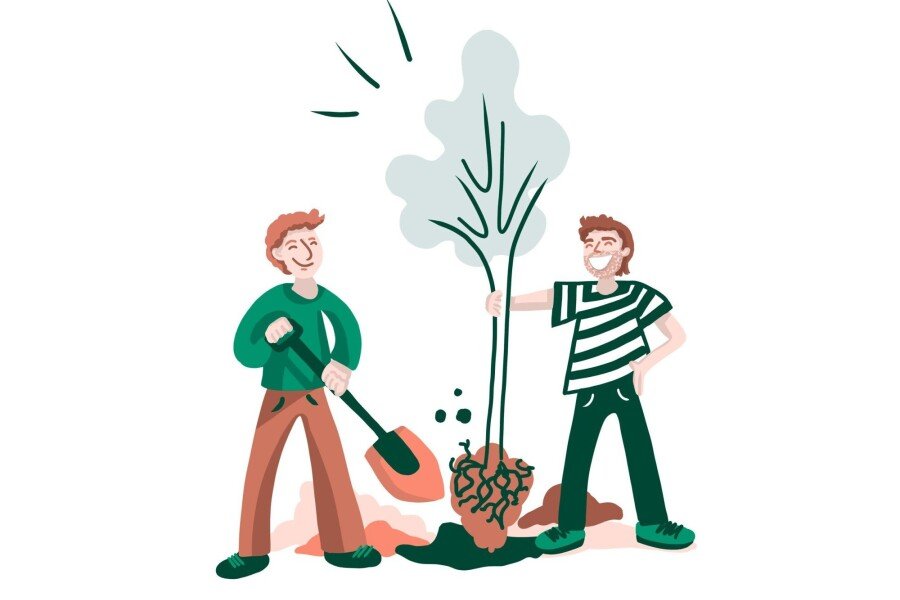 weplant leon en bram pad